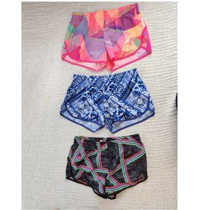 Set of 3 Women L Danskin Now Athletic Running Shorts